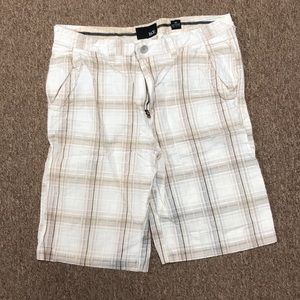 Plaid shorts